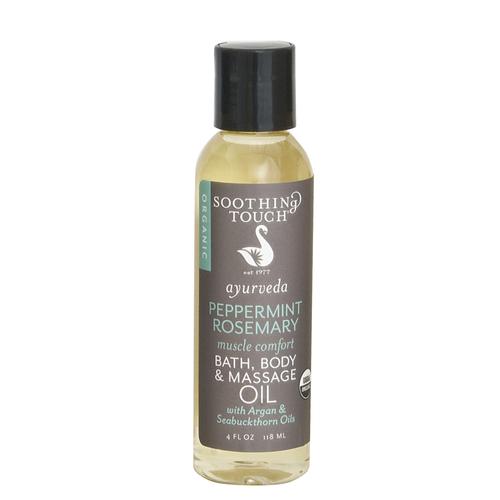 Peppermint Rosemary Bath Body And Massage Oil 4 Oz 3011844 311503 04