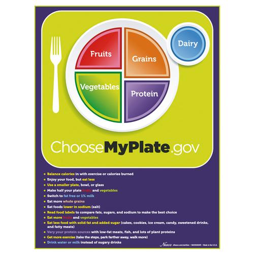 MyPlate Tear Pad with Food Group Tips - 1018321 - W44791TP - WA29393 ...