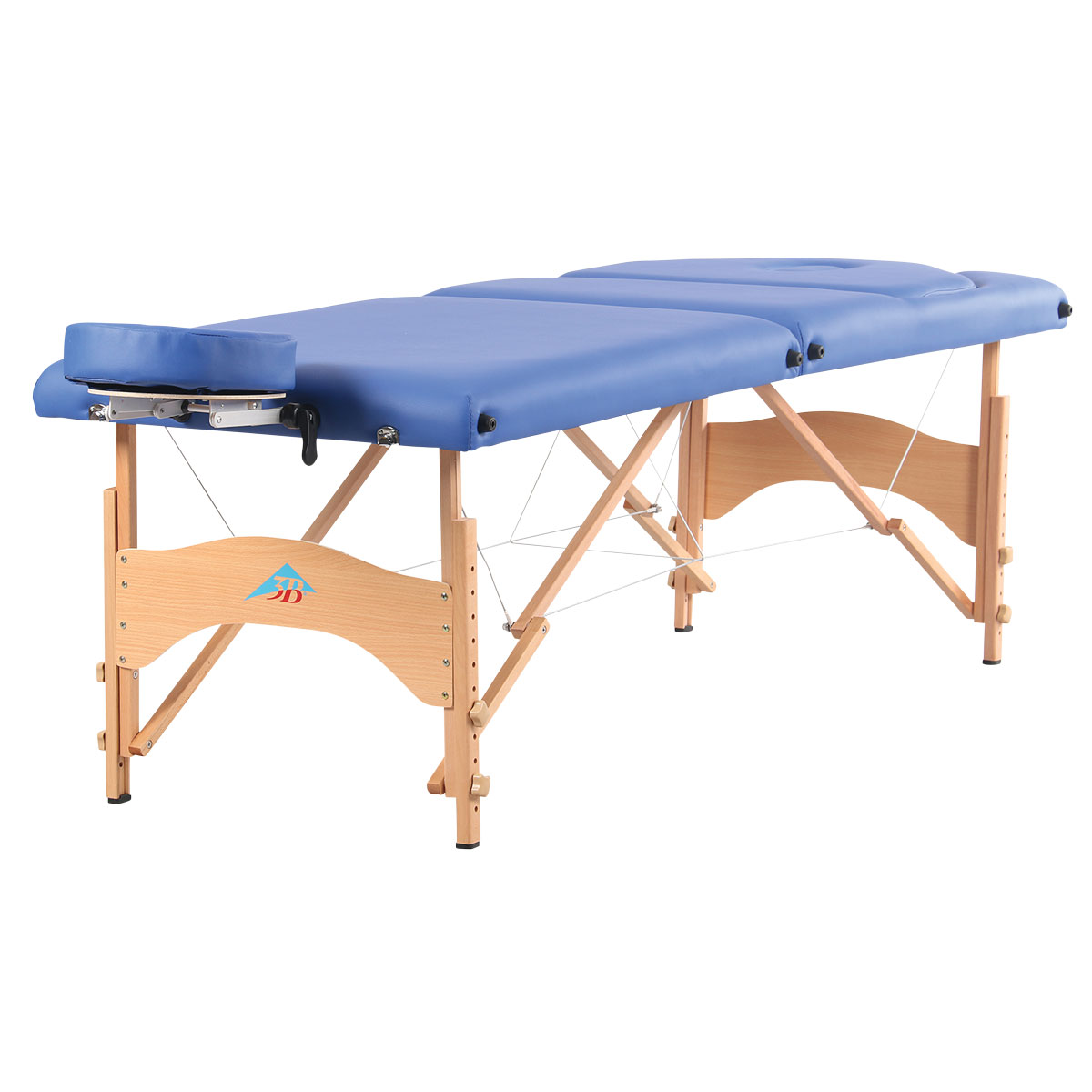 3B Liftback portable massage table, dark blue - 3B Scientific - 1021429 ...