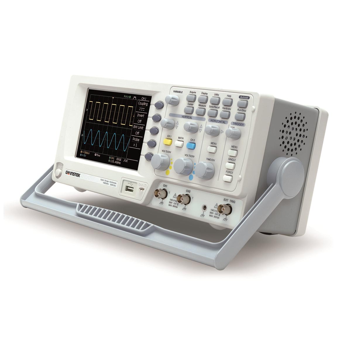 Digital Oscilloscope 50 MHz, 2 Channel | Oscilloscope | Physics Labs ...